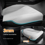 Breathable Leather Car Seat Cover Universal Front Seat Protection Cushion Luxury Car alternate view