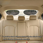 2pcs Car Sunshade, Anti-Glare & UV Protection | Blocks Sunlight Without Blocking Vision detail view