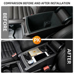 Car Armrest Storage Box Tray for Volkswagen VW CC Passat B6 B7 2006-2015 Glove Holder Plate Containe