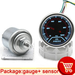 52mm Car Gauge Set Water Temp Boost Oil Pressure Voltmeter Tachometer | Universal 12V lifestyle view