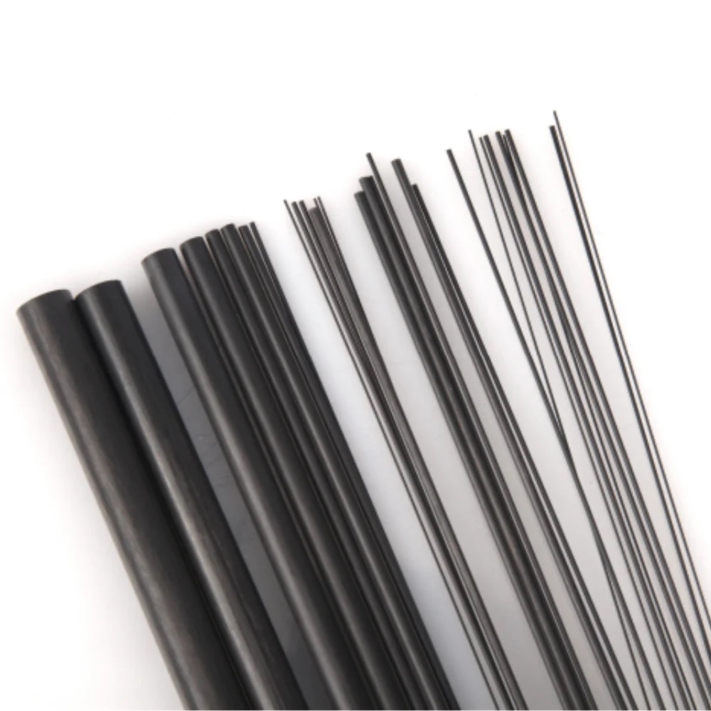 Carbon Fiber Solid Rods Diameter 0.5mm~12mm Cylindrical Carbon Shaft for RC Models or alternate view