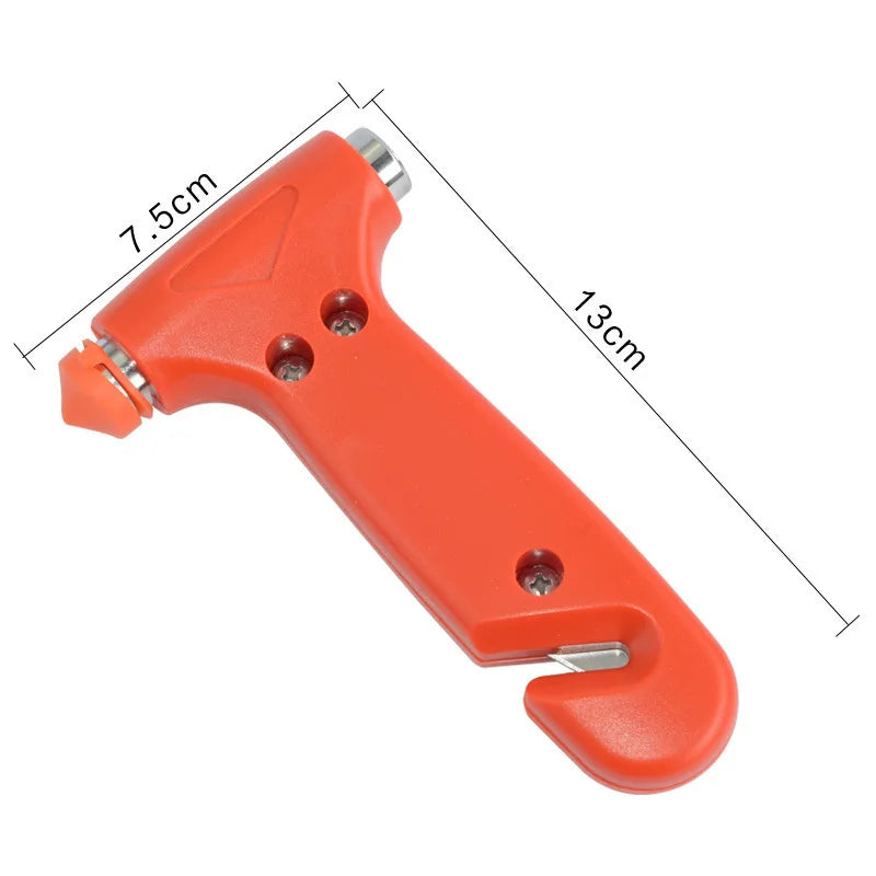 Solid Car Emergency Safety Hammer Escape Tool Window Breaker Seat Belt Cutter additional angle