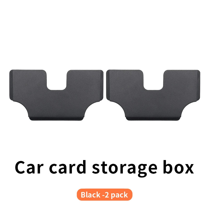 Car Card Storage Box Car Mounted Card Holder Voucher Storage Case Car Refueling High-Spe detail view