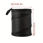 Collapsible Pop Up Car Trash Can Portable Hanging Garbage Bin detail view