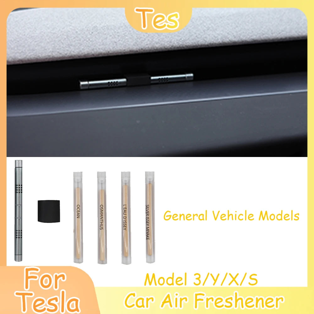 Car Air Freshener for Tesla Model 3/Y/Highland/Juniper Dashboard | Scented Aromatherapy Diffuser