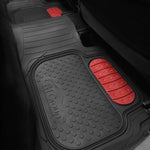 Car Floor Mats HeavyDuty Rubber Floor Mats for Cars Universal Fit Full Set Trimmable Automotive Floor Mats Climaproof Floor Mat