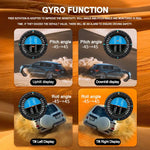 LUFI XS Gauge OBD GPS Head-up Display | Turbocharged Oil Pressure Temperature Meter additional angle