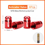 2pcs GUB Aluminum CNC Bicycle Tire Valve Cap MTB Road Bike Tube Tyre Gas Nozzle Cover alternate view