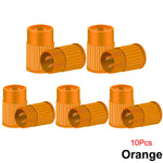 Plastic Tire Valve Caps with Built-in Valve Core Remover | Universal Stem Covers fo additional angle