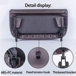F10 F11 F01 F02 F07 Leather Car Seat Backrest Panel Storage Pocket Cover For BMW 5 7 Ser detail view