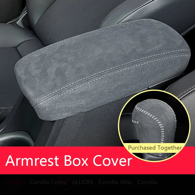 For Toyota Corolla Cross 2023 2024 2025 Accessories Car Armrest Pad 2019-2025 Corolla ALLION Auto Center Console Box Mat