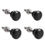 4Pcs Universal 22mm Car Push Button Bonnet Hood Pin Lock Clip Kit Quick Release Latch Engine Bonnets Auto Accessories HL-1001