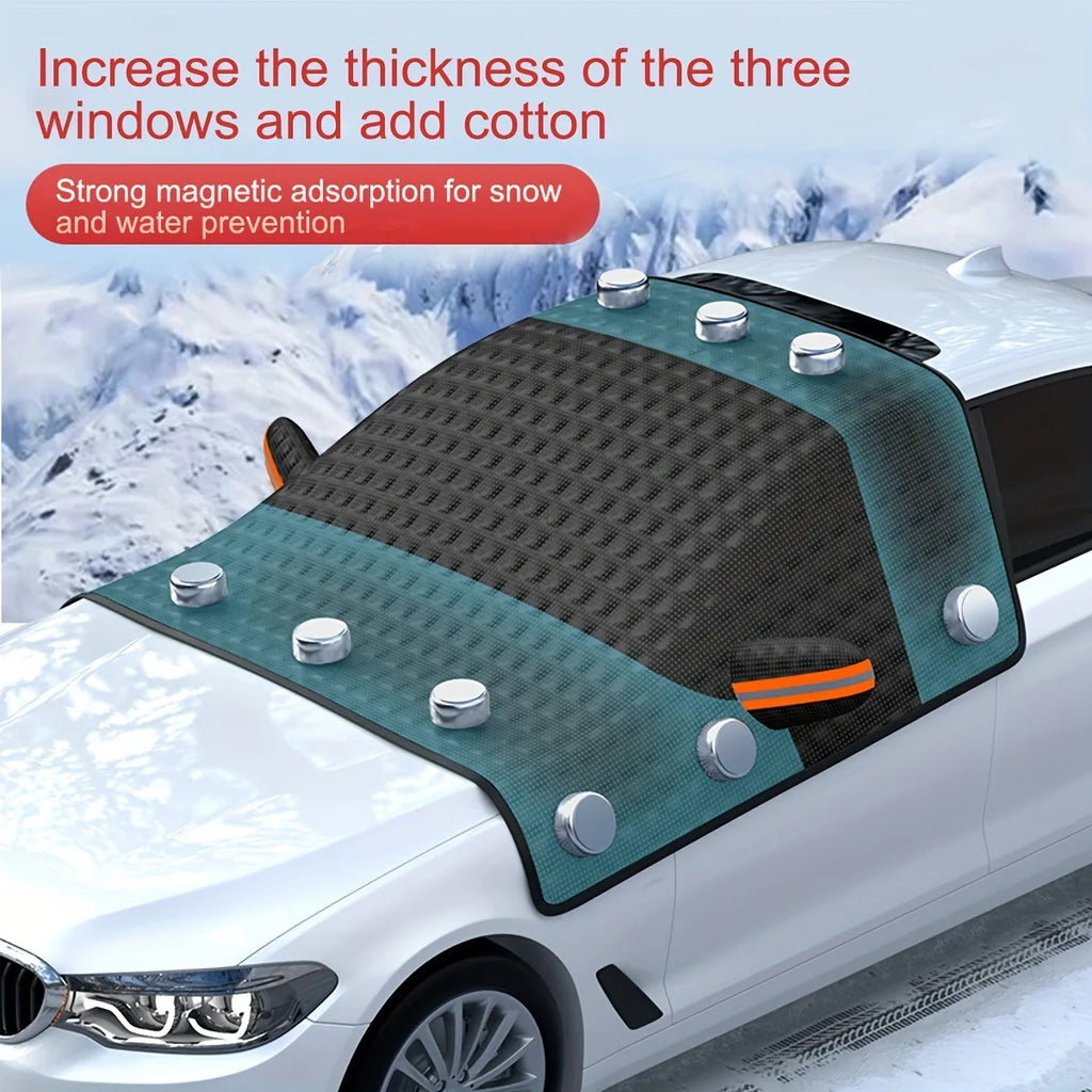 Car Windshield Snow Cover | Frost-Proof and Anti-Freezing Winter Car Window Cover