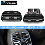 M156 Car Rear AC Vent Assembly Grille Outlet Cover Panel Slider Clip Repair Kit For Maserati Quattroporte 2013-2020 670011357
