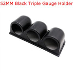 52mm Car Gauge Pod Holder Universal Single Double Triple | 2 Inch 52mm Gauge Mount for close-up view