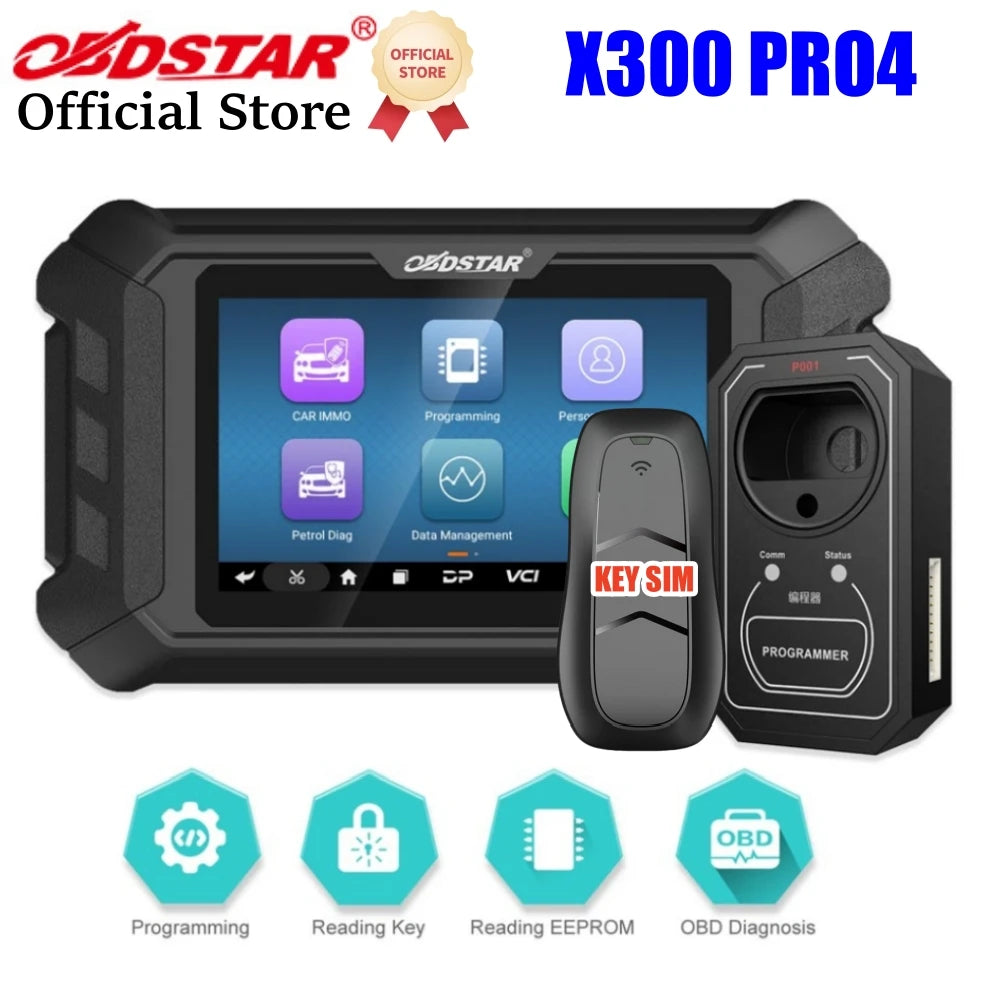 OBDSTAR X300 Pro4 Key Master 5 Full Version Auto Key Programmer