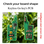 Modified Car Key Housing Key Case Shell for Volkswagen for VW Beetle Eos Golf Jetta additional angle