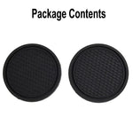 New Car Cup Holder Anti-Slip Silicone Insert Coaster Mat Universal Car Accessories additional angle