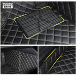 CUWEUSANG Custom Car Floor Mats For Honda Jazz Fit Auto Carpets Foot Coche Accessorie