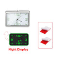 High Quality Car Clock Automobile Internal Stick-On Mini Digital Fashion Watch Auto Quartz Clock Watch Car Ornaments Accessories