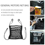Car Storage Net Bag Between Seats Car Divider Child Safety Net Pet Barrier Elastic Ex lifestyle view