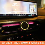 Car Phone Holder For 2024 2025 BMW 4 Series 430i Air Vent Exclusive Base GPS Stand Mag close-up view