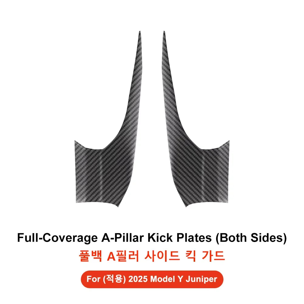 YZ for Tesla Model 3/Y Highland Juniper 2021-2025 Rear Door Sill Protection Strip additional angle