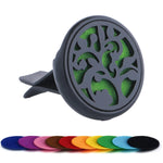 Refillable Car Air Freshener | Vent Clip Diffuser with 10 Gaskets detail view