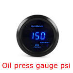 Dynoracing 52mm Digital Car Gauge Set | Turbo Boost Oil Temp Voltmeter Tachometer alternate view