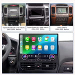 CarPlay 16.8'' Android 13 Car Android Player 8GB 256G Multimedia Car Radio GPS WiFi For Toyota Prado