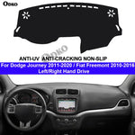 Auto Car Dashboard Cover DashMat Carpet Cape For Dodge Journey 2011 - 2020 / Fiat Freemont 2010 - 2016  Center Console Protector