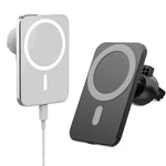 15W Qi Car Charger | Magnetic Wireless Car Mount for iPhone 12/13 Pro