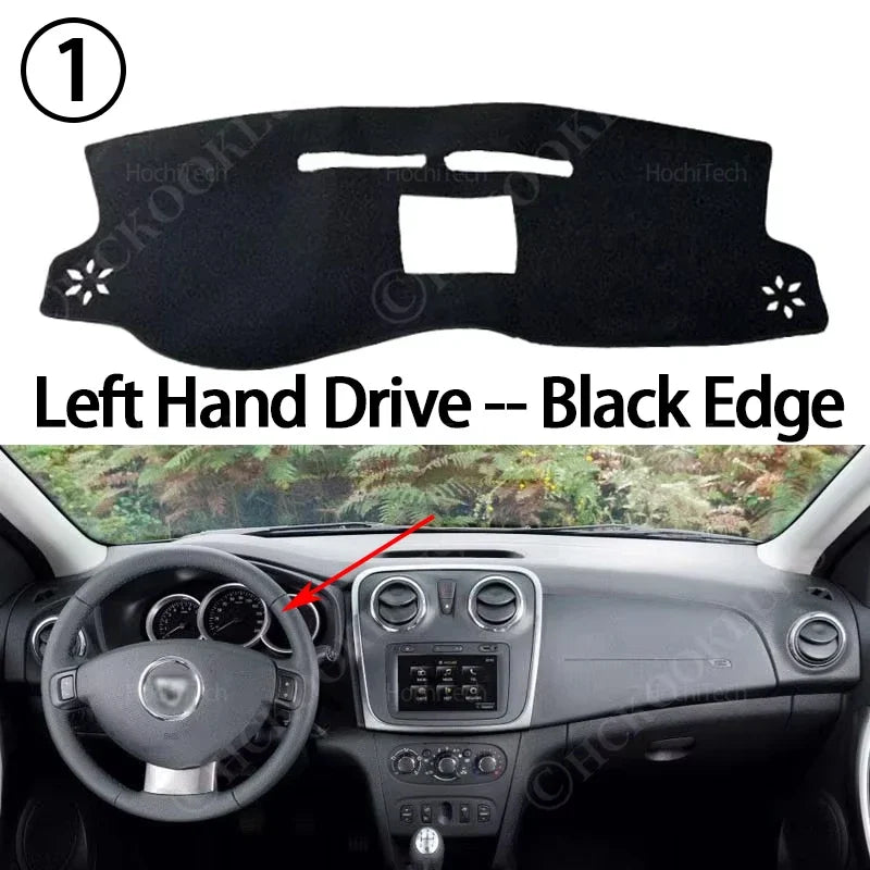 Car Dashboard Cover for Dacia Renault Sandero Stepway II 2 RS 2013-2020 | Anti-Glare alternate view
