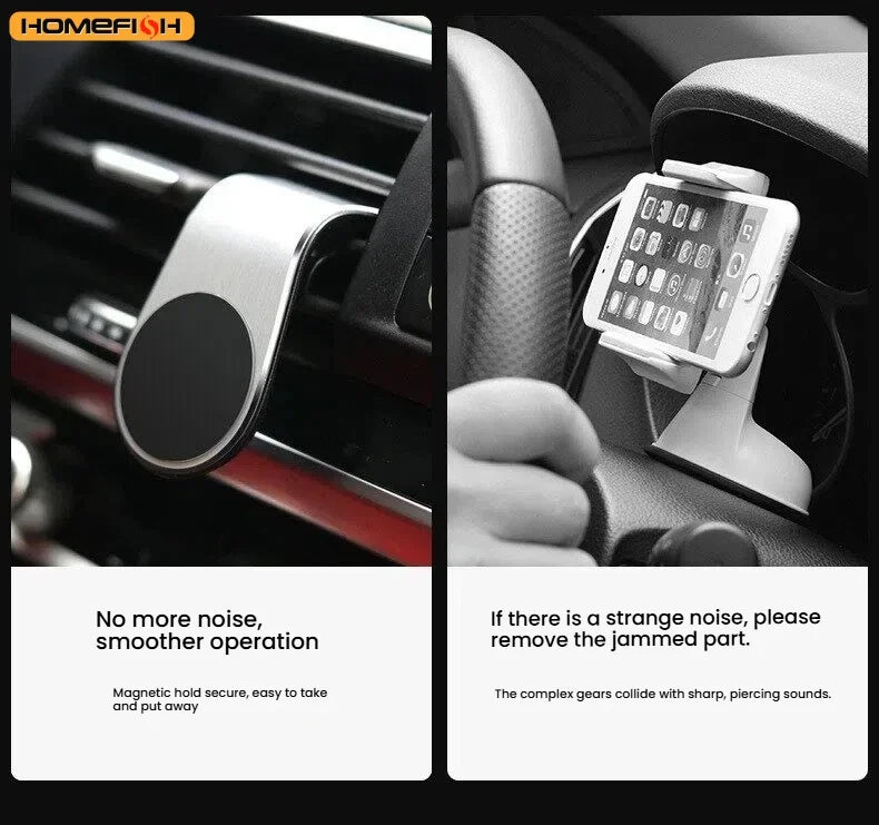 Magnetic Car Phone Holder, Ventilation Port, Magnetic GPS, Smart lifestyle view