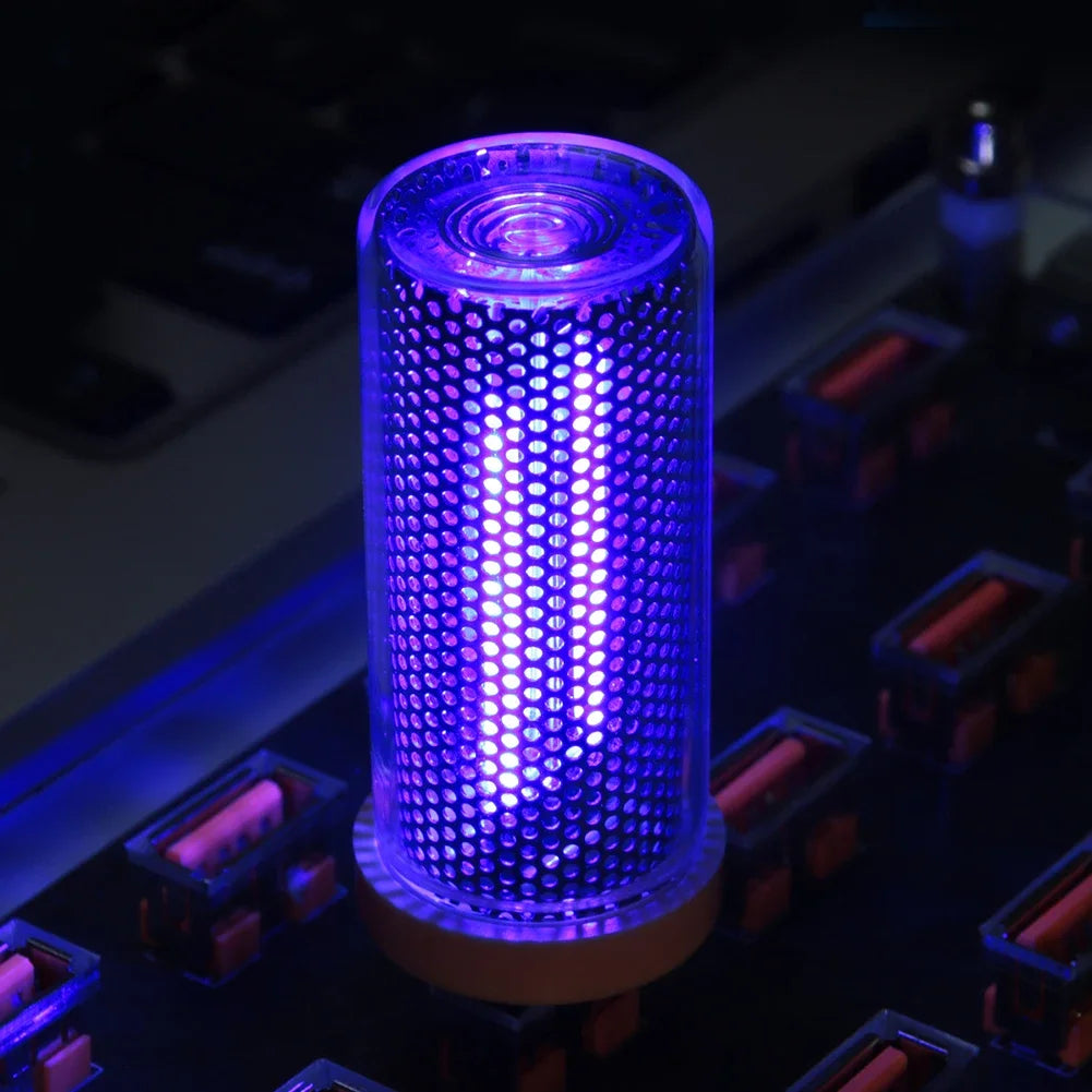 USB LED Atmosphere Lamp Glass Filament close-up view