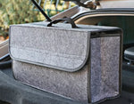 Gray Anti Slip Car Trunk Organizer Bag for Boot Tools
