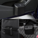 Car Trash Can with Lid Universal Vehicle Mini Leakproof Garbage Bin Car Organizer Sto alternate view