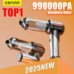 CENRR 998000PA Mini Car Vacuum Cleaner | Cordless Portable Handheld with Blower