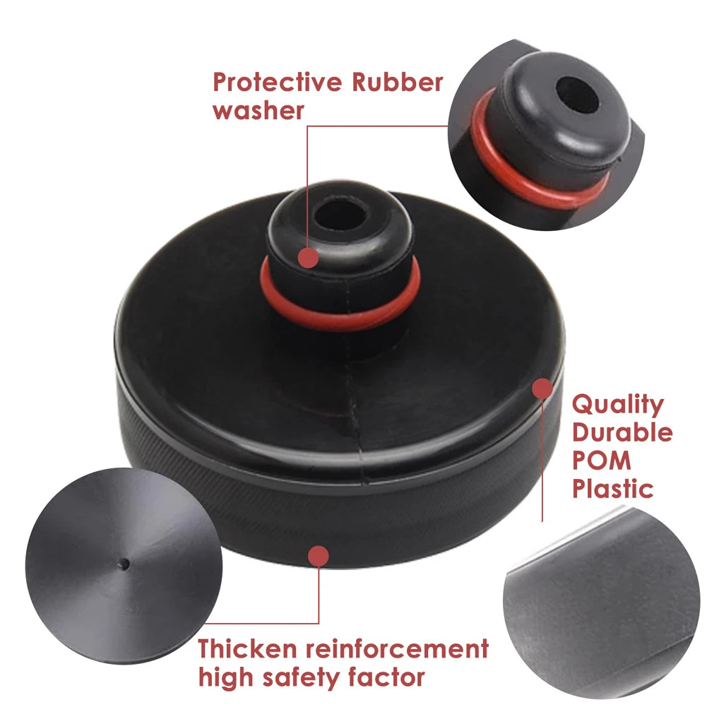 1/4Pcs Car Jacks Rubber Mat Hard-wearing Lifting Jack Soft Pad Car Jack Rubber Support f detail view