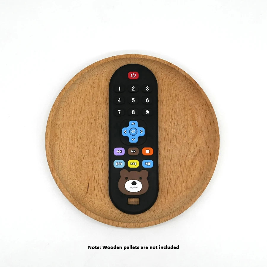 Silicone Teething Remote Control Toy 4-Pack detail view
