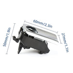 Passenger Side Toolbox Glove Latch Handle Switch Box Handle Lid Lock Trim For Mercede alternate view