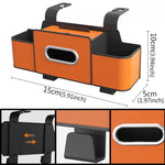 Car Hanging Storage Organizer Box With Cup Holder additional angle