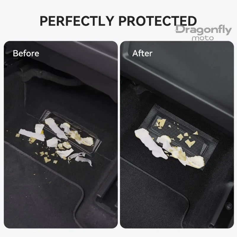 Under Seat Rear Air Vent Cover for Tesla Model 3 Y Highland Juniper 2025 | Anti-Block alternate view