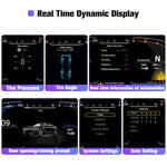 12.3 Inch LCD Digital Instrument Cluster Dashboard | For BMW 3 Series F30 F31 GT F34 a close-up view