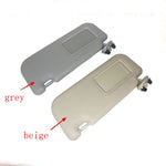 For Toyota Yaris 2008-2013 Car Front Left / Right Sun Visor Panel Sunvisor with Makeup Mirror Replacement