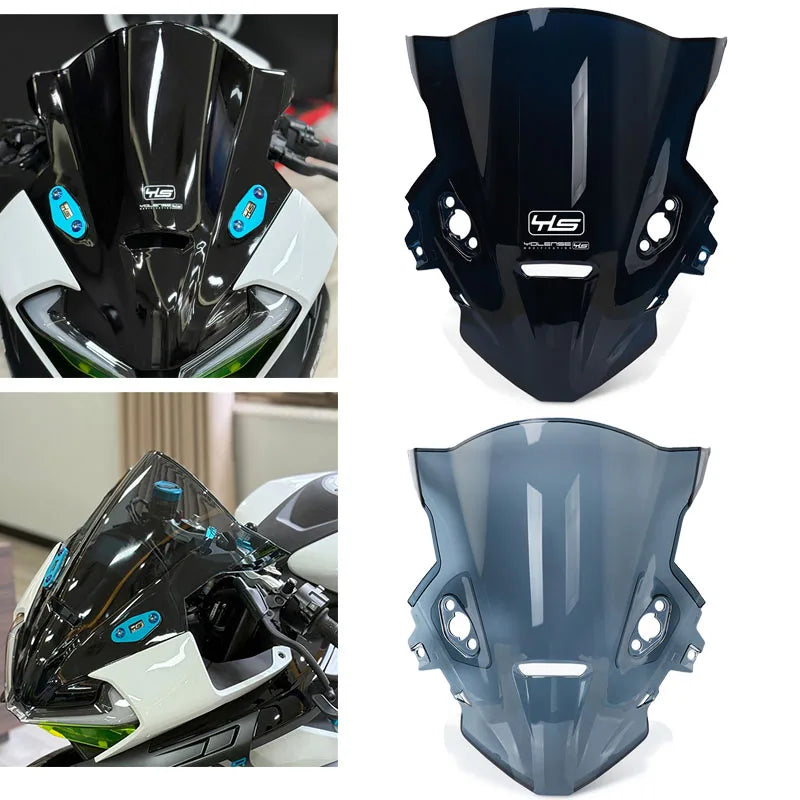 YOLENSE Double Bubble Windscreen for CFMOTO 675SR 675SR-R | Motorcycle Wind Deflector