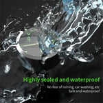 Motorcycle Handlebar Clock | Aluminum Refit Night Vision Waterproof Quartz Watch close-up view