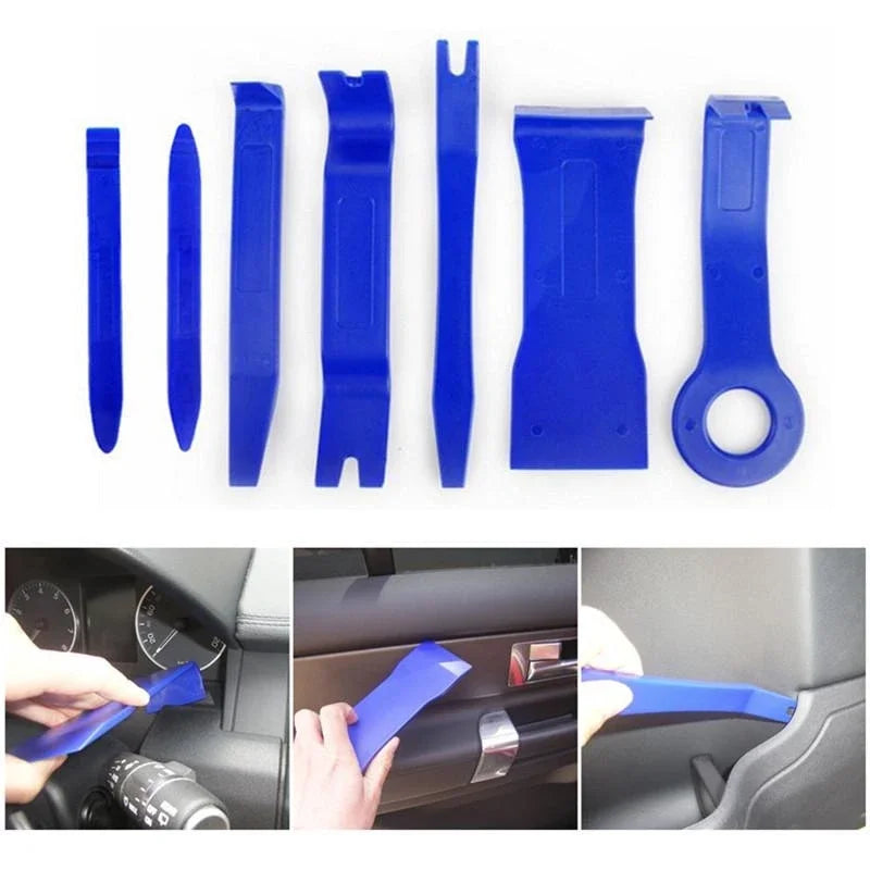 7Pcs Tool Set Plastic Car Repair Voiture Inside Door Plank Lever Auto Removal s alternate view