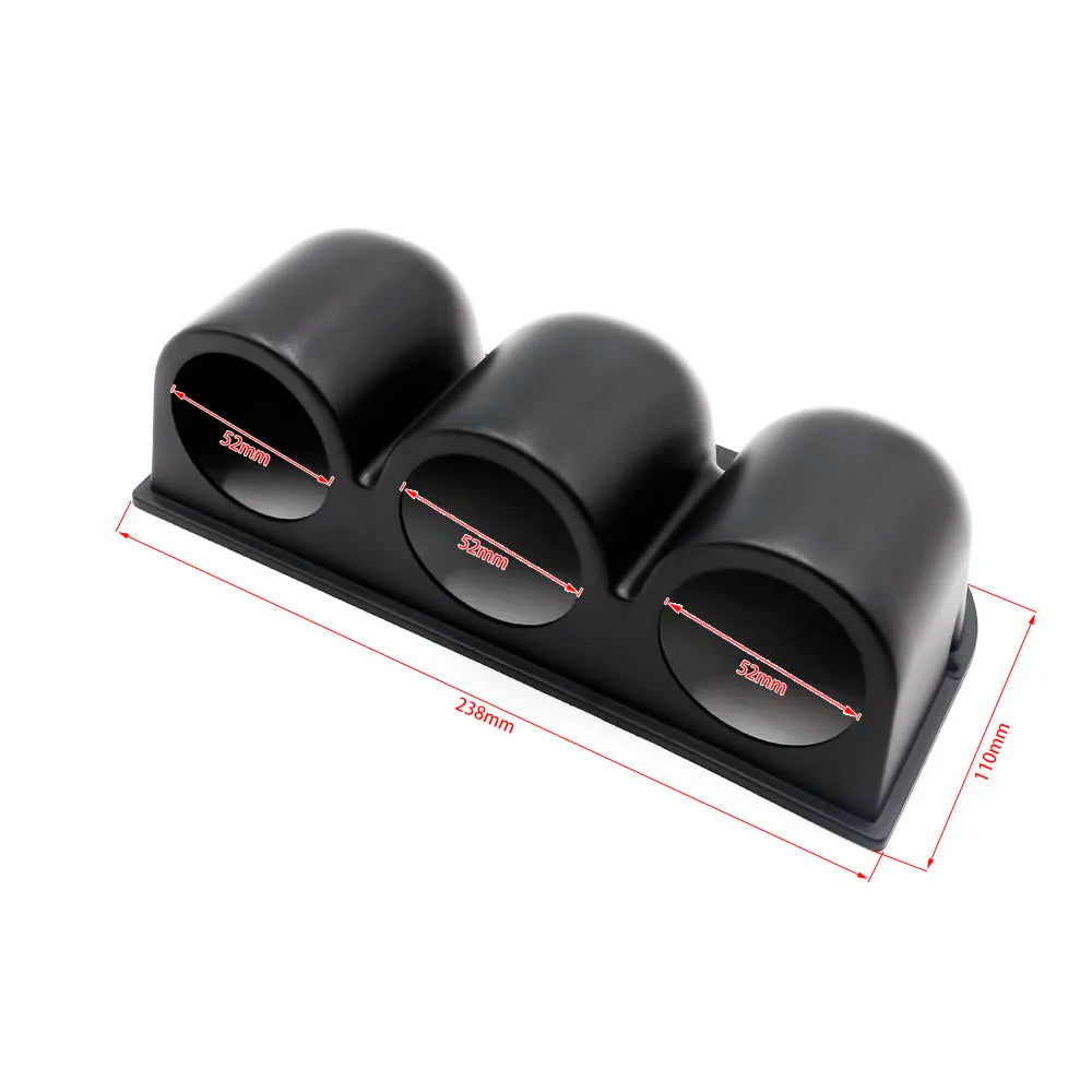 52mm 12V 7 Color Car Gauge Set | Multi-Function Auto Meter detail view