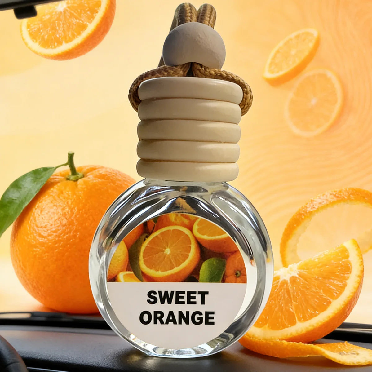 Car Air Freshener Essential Oil, Provides a Long-Lasting Fragrance to Your Car, One Bottle Lasts for 180 Days